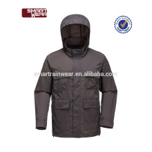 Wholesale high quality black waterproof college jackets